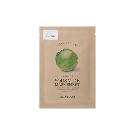 SKINFOOD 1957 TONER CABBAGE SOUS VIDE MASK SHEET