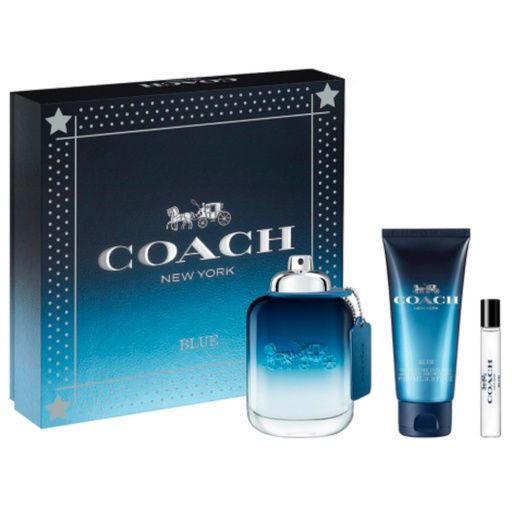 COACH NEW YORK BLUE SET