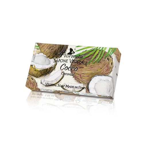 FLORINDA VEGETAL SOAP 100G COCONUT