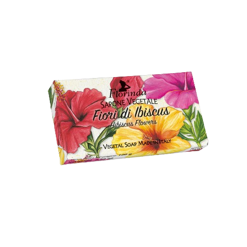 FLORINDA VEGETAL SOAP 100G IBISCUS FLOWER
