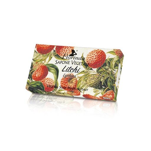 FLORINDA VEGETAL SOAP 100G LITCHI