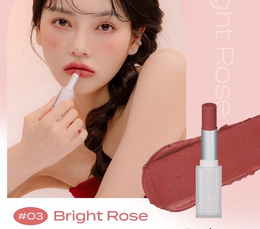 BOM CLOUD BLUR LIPSTICK #03 BRIGHT ROSE
