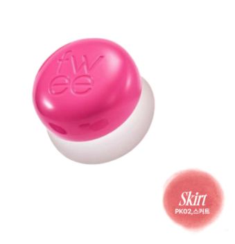 FWEE LIP&amp;CHEEK BLURRY PUDDING POT 5G PK02 SKIRT