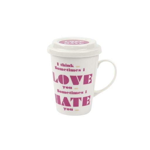 SLB006C MERRY&amp;FUNNY MUG 370ML LOCK&amp;LOCK