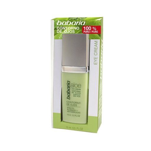 BABARIA CONTORNO DE OJO 100% ALOE 15ML