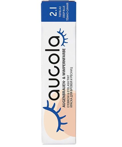 AUCOLA DEEP BLUE 2.1 EYEBROW &amp; EYELASH TINT 15ML
