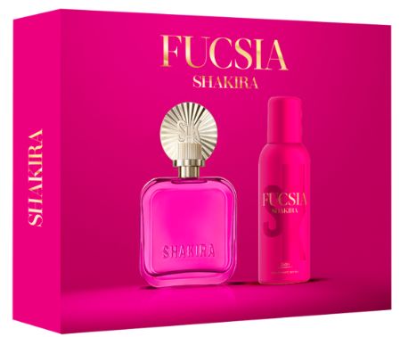 SHAKIRA FUCSIA EDP 80ML + DEODORANT 150ML