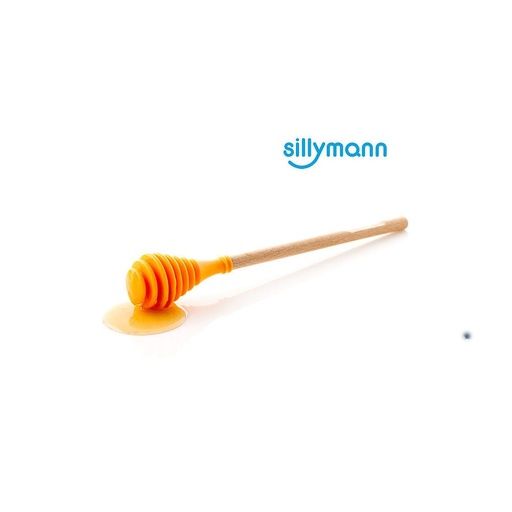 SILLYMANN SILICONE HONEY DIPPER - YELLOW