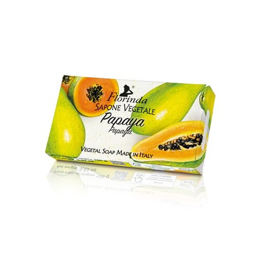 FLORINDA VEGETAL SOAP 100G PAPAYA