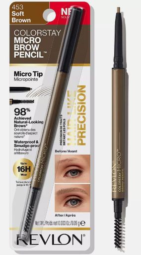 REVLON COLORSTAY MICRO BROW PENCIL 453 SOFT BROWN