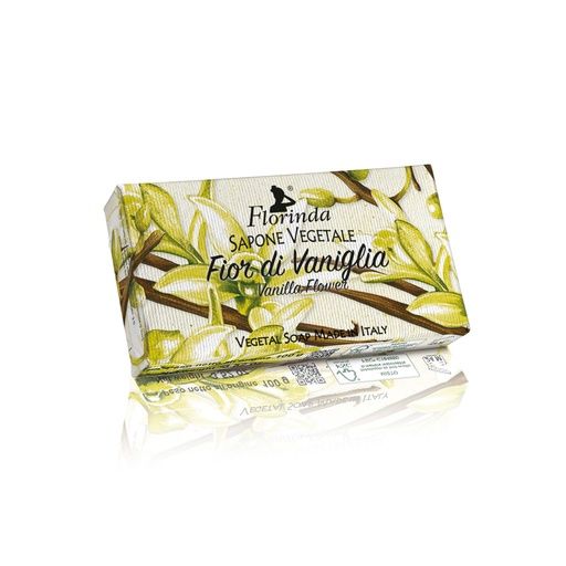 FLORINDA VEGETAL SOAP 100G VANILLA FLOWERS