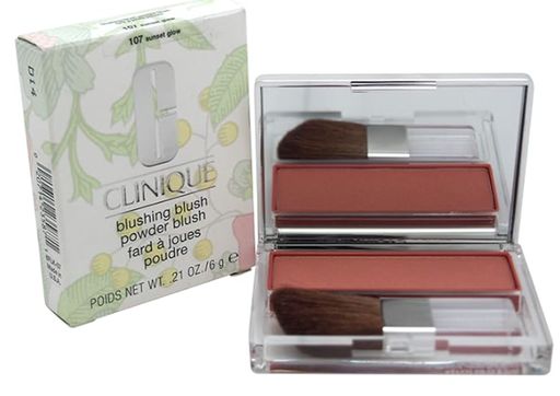 CLINIQUE BLUSHING BLUSH #107 SUNSET GLOW