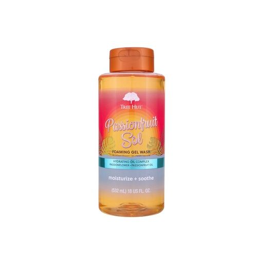 TREE HUT FOAMING GEL WASH PASSIONFRUIT SOL 532ML