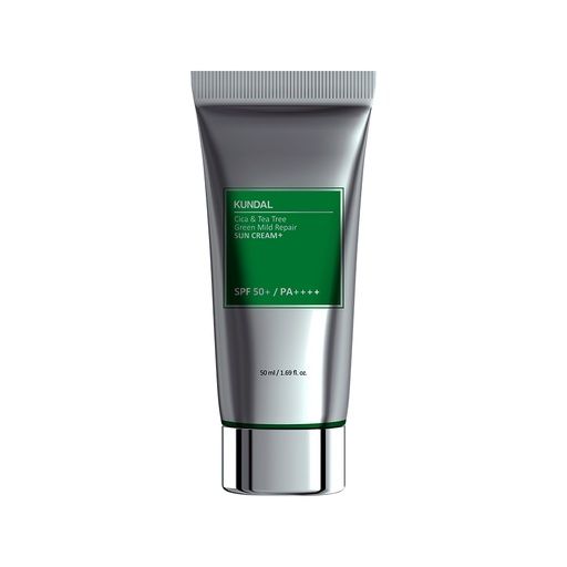 KUNDAL CICA&amp;TEA TREEE GREEN MILD REPAIR SUN CREAM SPF50+ - 50ML