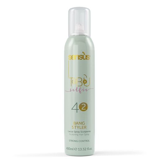 307374 SENSUS TABU SELFIE 42 BANG STYLER - STRONG CONTROL 400ML