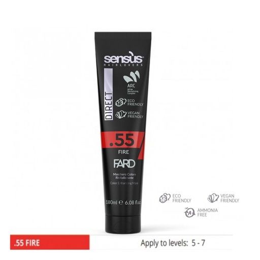 SENSUS DIRECT .55 FIRE FARD 180ML