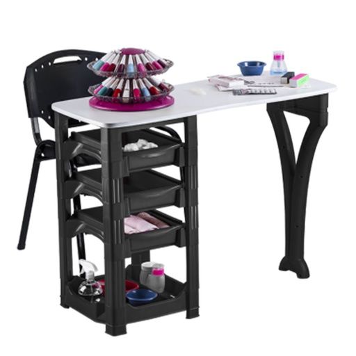 MESA MANICURA VEGAS NEGRO