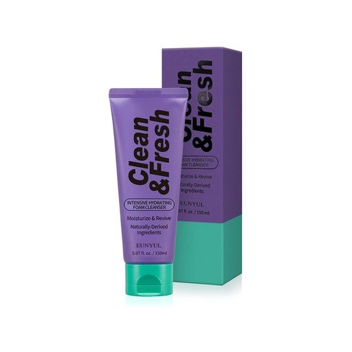 EUNYUL CLEAN&amp;FRESH INTENSIVE HYDRATING FOAM CLEANSER 150ML