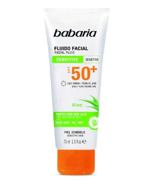 BABARIA FLUIDO FACIAL SPF50+ 75ML