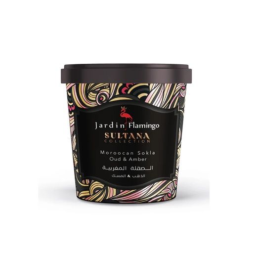 FLAMINGO SUGAR SCRUB SULTANA OUD AND AMBER 600G