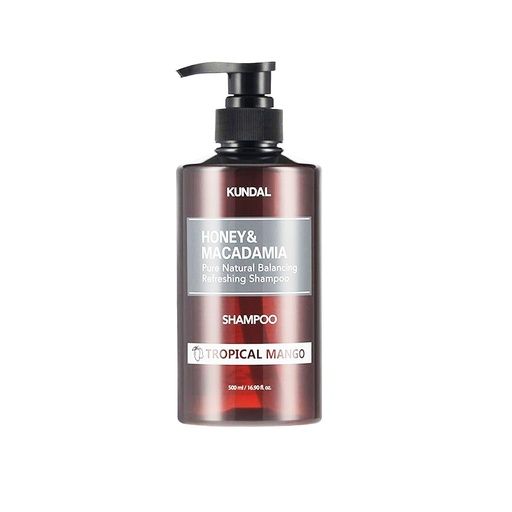 KUNDAL HONEY&amp;MACADAMIA SHAMPOO - TROPICAL MANGO 500ML
