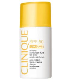 CLINIQUE SPF+50 UVA/UVB SUNSCREEN FLUID FOR FACE 30ML