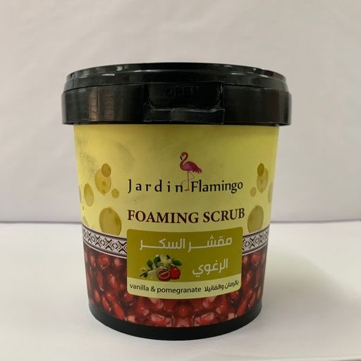 FLAMINGO FOAMING SCRUB VANILLA AND POMEGRANATE 500ML