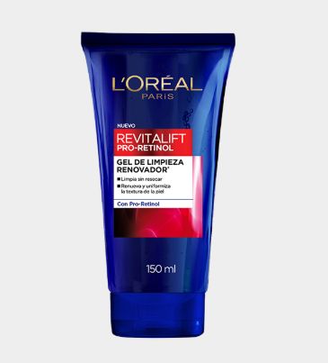 LOREAL GEL LIMPIADOR RENOVADOR REVITALIFT PRO RETINOL 150ML
