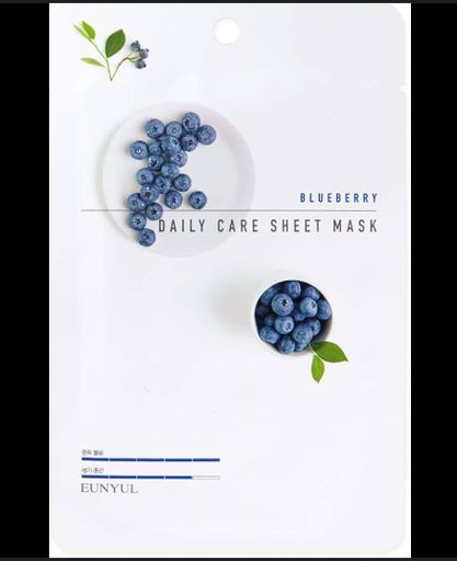 EUNYUL DAILY CARE SHEET MASK BLUEBERRY