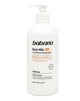 BABARIA BODY MILK LIGHT BLANQUEADORA 400ML
