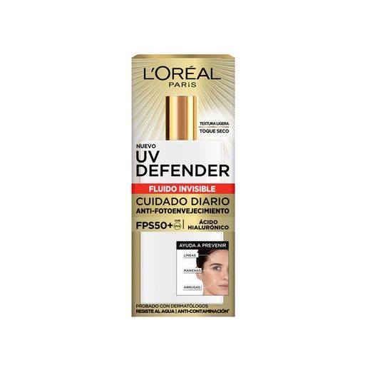 LOREAL UV DEFENDER ACIDO HIALURONICO 50+FPS