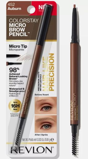 REVLON COLORSTAY MICRO BROW PENCIL 452 AUBURN