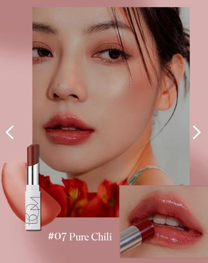 BOM DEWY LIP BALM 07 PURE CHILI