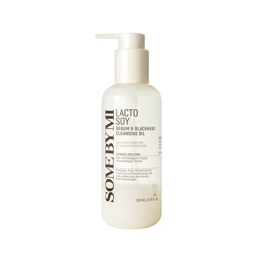 SOMEBYMI LACTOSOY SEBUM &amp;BLACKHEAD CLEANSING OIL 200ML