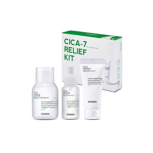 COSRX CICA-7 RELIEF KIT 3 STEP