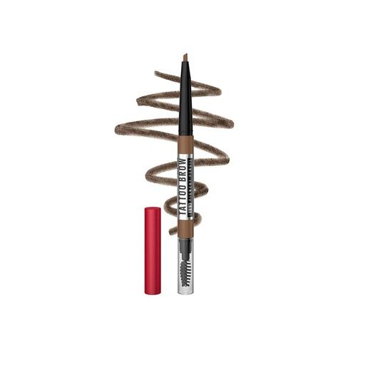 MAYBELLINE TATTOO BROW PIGMENT PENCIL NATURAL BROWN