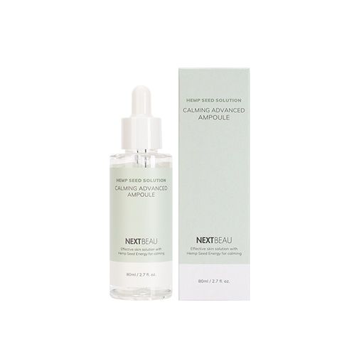 NEXTBEAU HEMP SEED SOLUTION CALMING ADVANCED AMPOULE 80ML