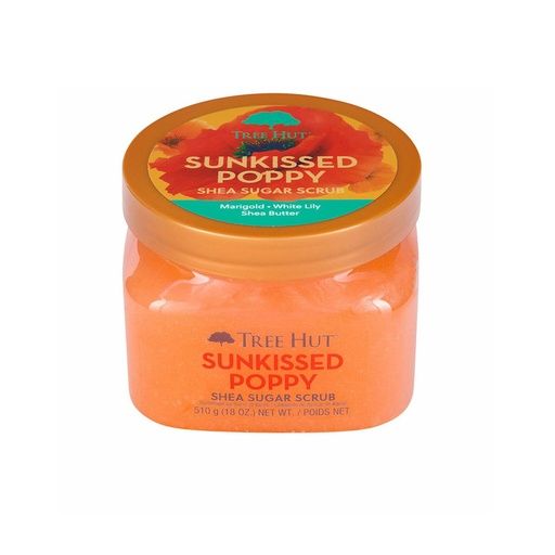 TREE HUT SUNKISSED POPPY SHEA SUGAR SCRUB 510G