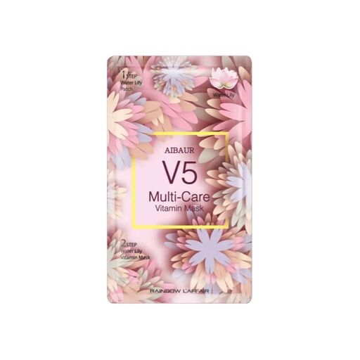 RAINBOW LAFFAIR AIBAUR V5 MULTI CARE VITAMIN MASK - PATCH WATER LILY