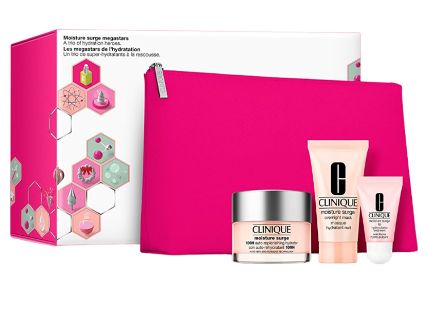 CLINIQUE MOISTURE SURGE MEGASTARS SET