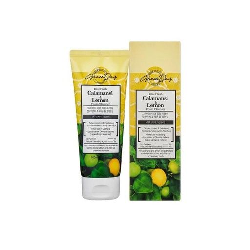 GRACEDAY REAL FRESH CALAMANSI&amp; LEMON FOAM CLEANSING 100ML