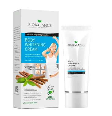 BIO BALANCE CREMA ACLARANTE CORPORAL  NATURAL 60ML
