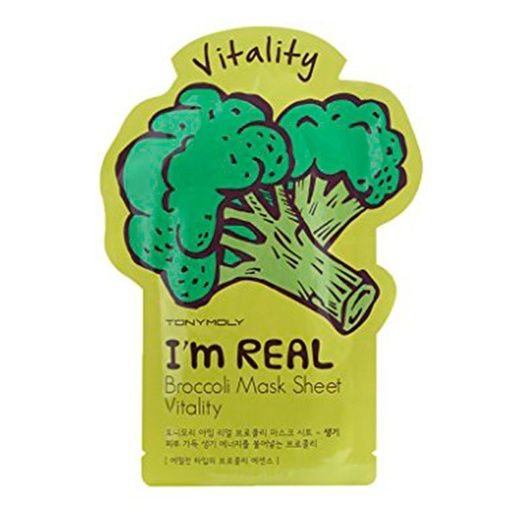 TONYMOLY I&#39;M REAL BROCCOLI MASK SHEET