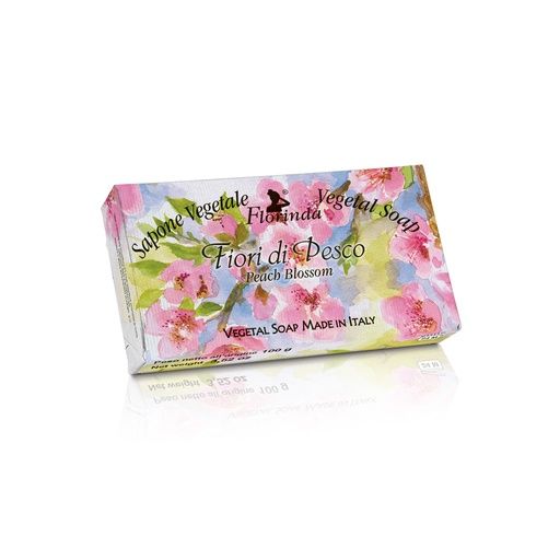 FLORINDA VEGETAL SOAP 100G PEACH BLOSSOM