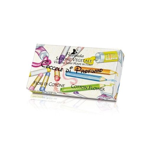 FLORINDA VEGETAL SOAP 100G COTTON FLOWERS (BABY COLLECTION)