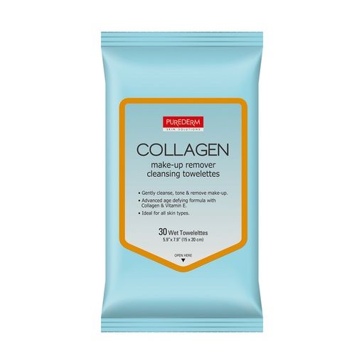 PUREDERM MAKE-UP REMOVER CLEANSING TISSUE X30