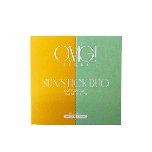 OMG SUN STICKDUO COTTON SOFT+CICA SOOTHING SPF50+