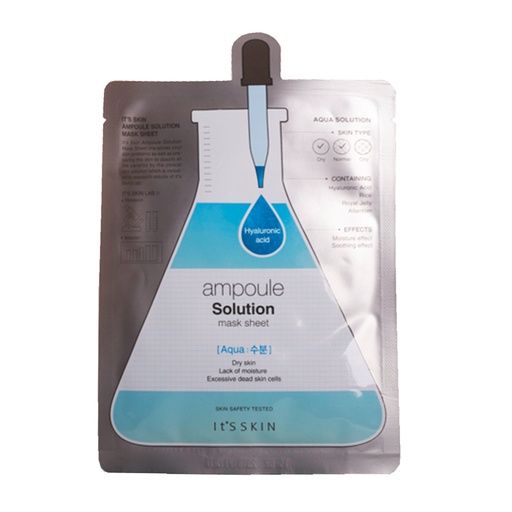 ITS SKIN AMPOULE SOLUTION MASK SHEET AQUA-H