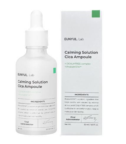EUNYUL LAB CALMING SOLUTION CICA AMPOULE 50ML