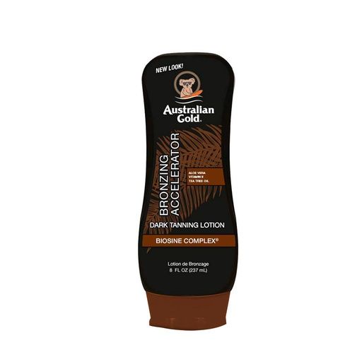 AUSTRALIAN GOLD BRONZING ACCELERATOR DARK TANNING LOTION 237ML